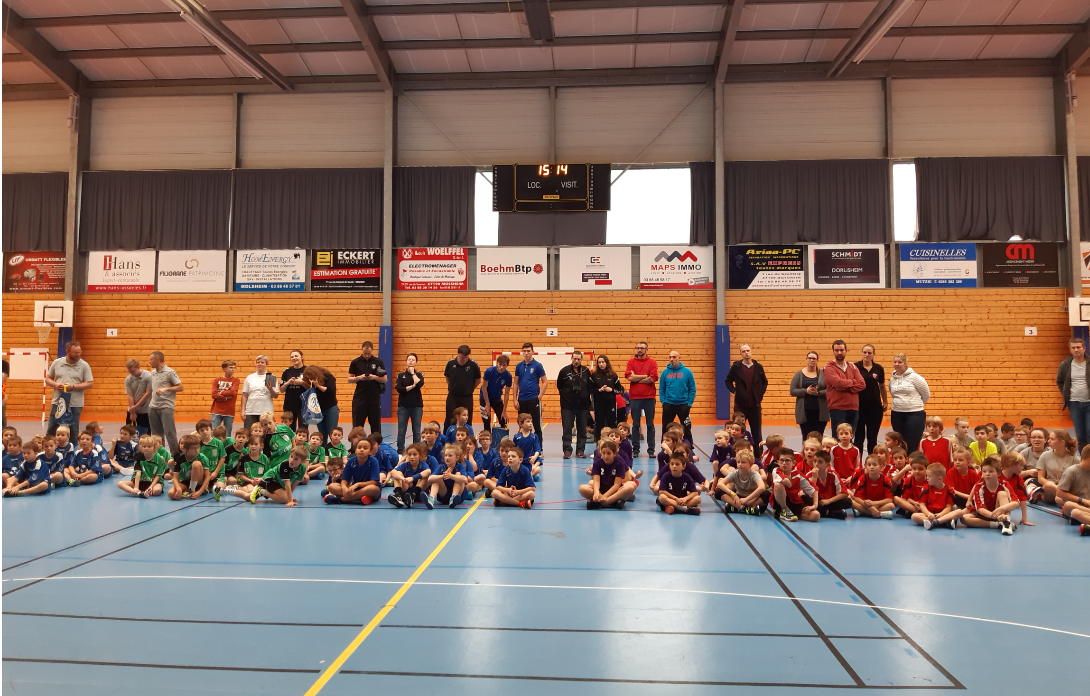 La journée des Ecoles de handball du dimanche 24 Novembre